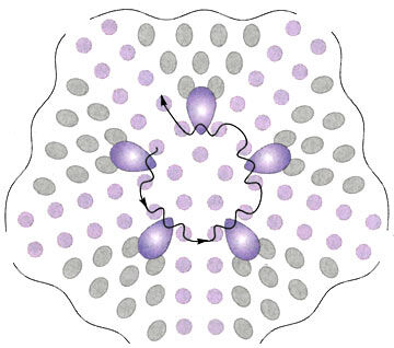 Diagram of beading pattern